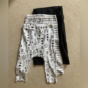 Set of 3 Honest brand organic cotton harem pants